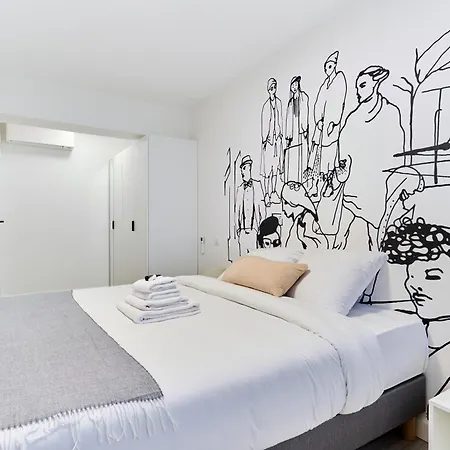 élégant 1 Climatisé Tour Eiffel à Pied *